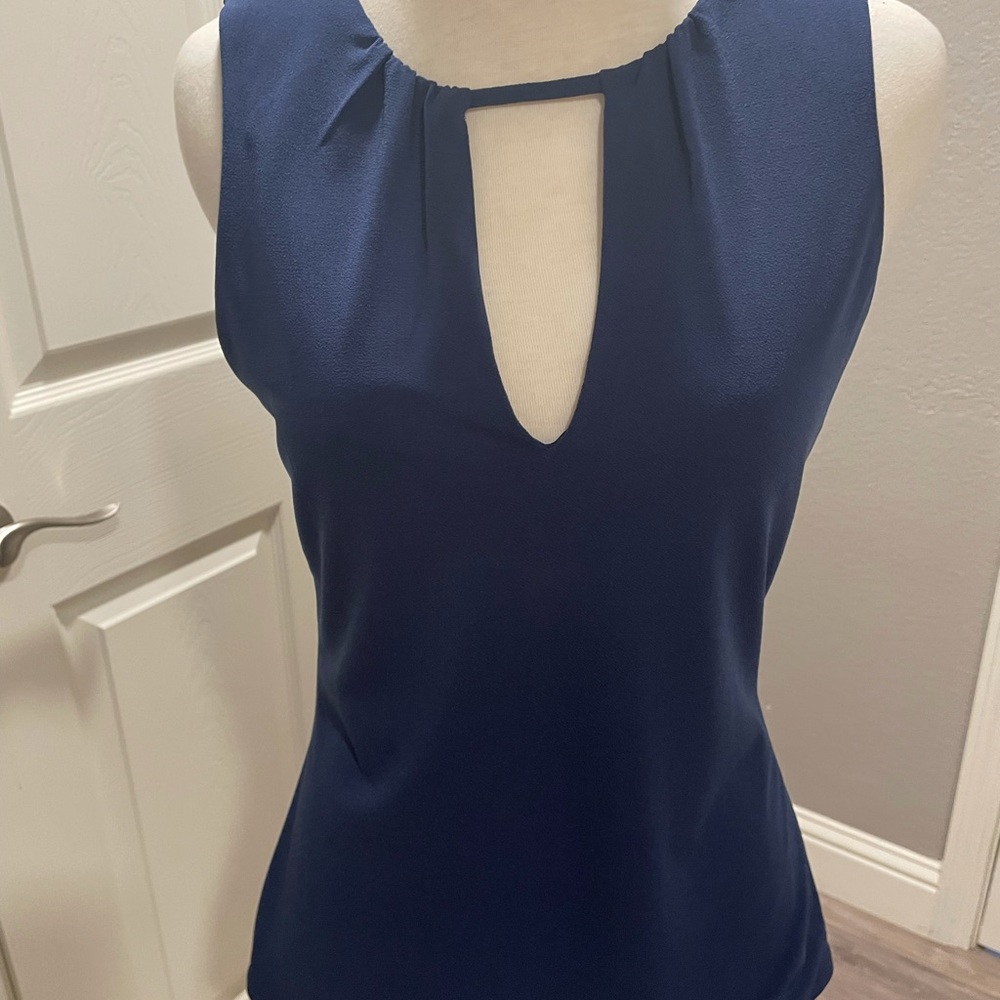 Express Navy blue top